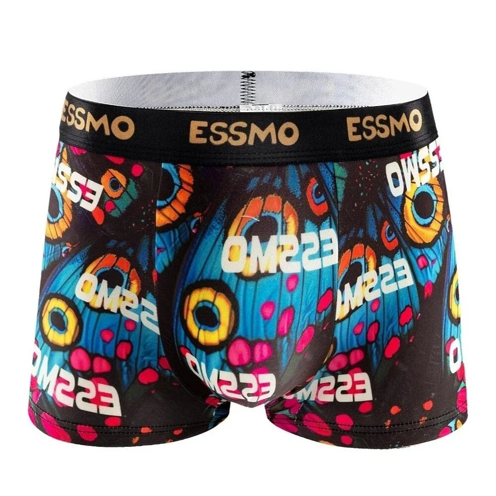 Essmo Men's Boxer Briefs Size Small Butterfly 3 Pairs New